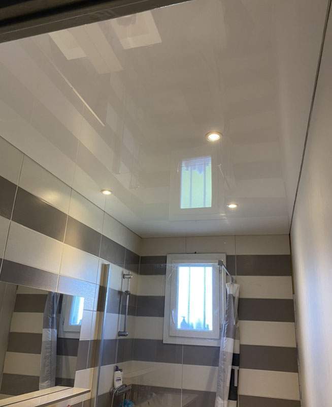 Mise en place plafond tendu Sommières