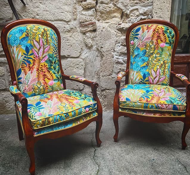 Artisan réfection fauteuil Sommières