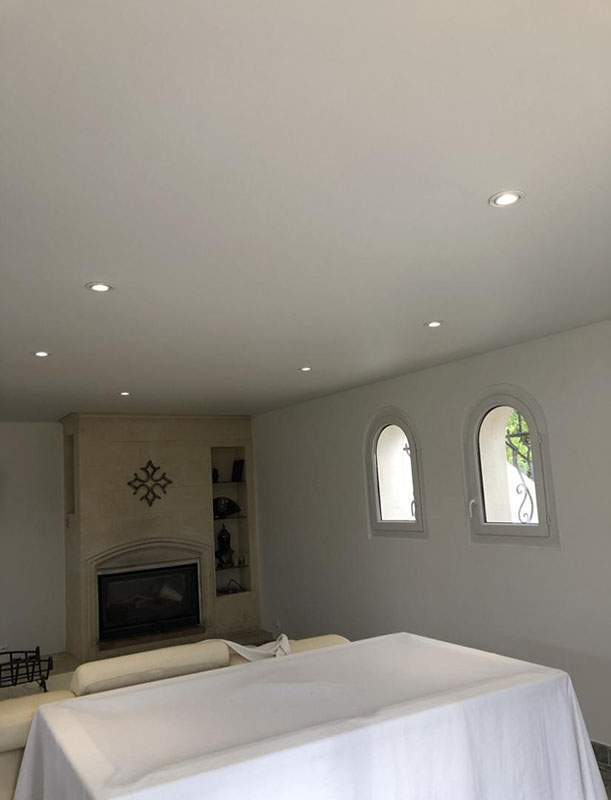 Réalisation plafond tendu Sommières